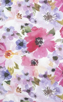 Magma Tischläufer weißviolettmehrfarbig