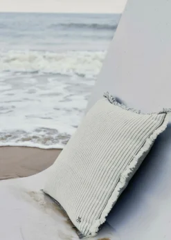 Marc O`Polo Marc O'Polo-Leinen-Dekokissen grau