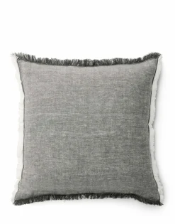 Marc O`Polo Marc O'Polo-Leinen-Dekokissen grau