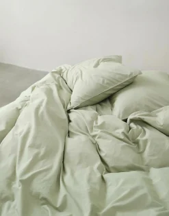 Marc O`Polo Marc O'Polo-Renf.-Bettwäsche grün