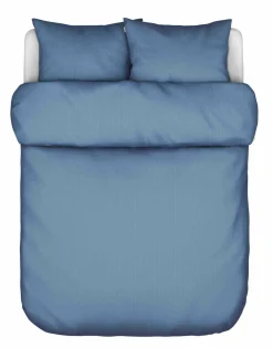Marc O`Polo Marc O'Polo-Renf.-Bettwäsche blau