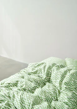 Marc O`Polo Marc O'Polo-Satin-Bettwäsche grün