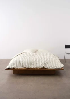 Marc O`Polo Marc O'Polo-Satin-Kissenbezug beigebraun