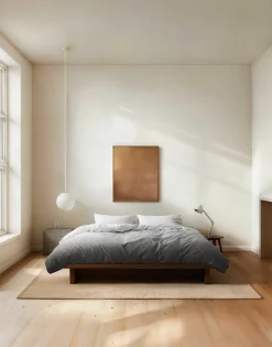 Marc O'Polo Satin-Bettwäsche grau