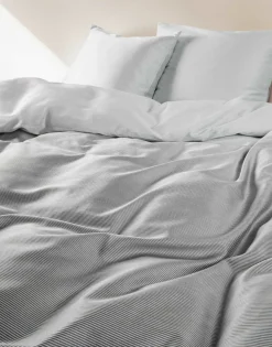 Marc O'Polo Satin-Bettwäsche grau