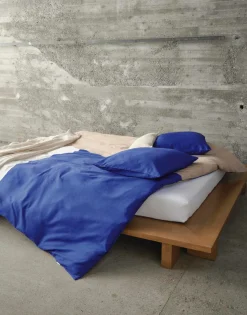 Marc O'Polo Satin-Bettwäsche blau