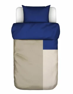 Marc O'Polo Satin-Bettwäsche blau