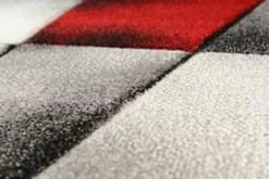 Medipa Moderner Webteppich rot