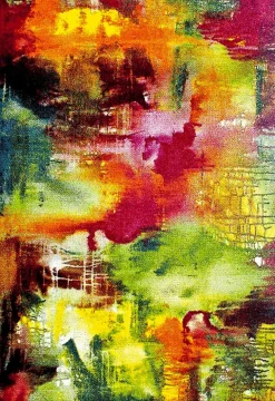 Medipa Moderner Webteppich mehrfarbig