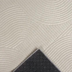 Medipa Moderner Webteppich getuftet beige