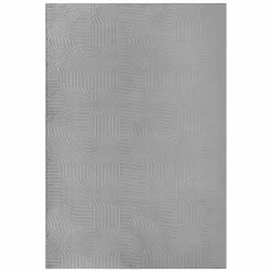 Medipa Moderner Webteppich getuftet grau