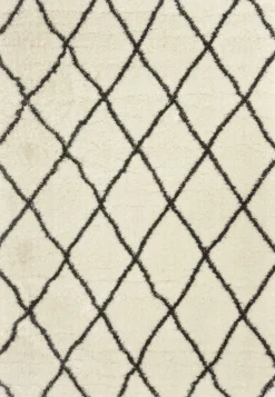 Medipa Moderner Webteppich grauweiß