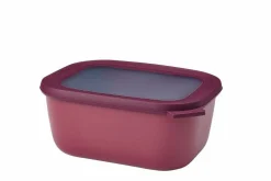 Mepal Schüssel eckig 1,5l rot