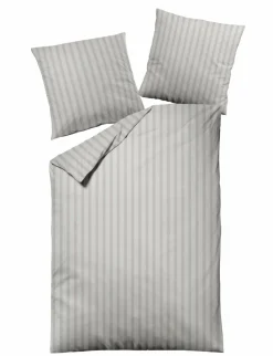 MONDO Bettwäsche silberfarben