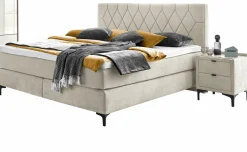 MONDO Boxspringbett beigegrau