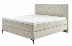 MONDO Boxspringbett beigegrau