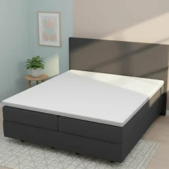 MONDO Boxspringbett blau