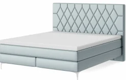 MONDO Boxspringbett blau