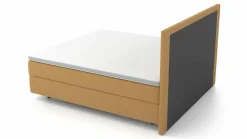 MONDO Boxspringbett gelb
