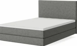 MONDO Boxspringbett grau