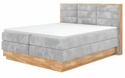MONDO Boxspringbett grau