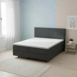 MONDO Boxspringbett grau