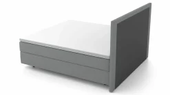 MONDO Boxspringbett grau