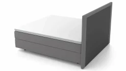 MONDO Boxspringbett grau
