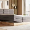 MONDO Boxspringbett grau