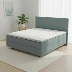MONDO Boxspringbett grau