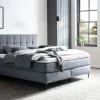 MONDO Boxspringbett grau