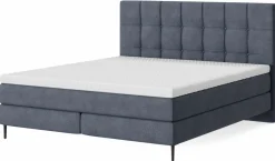 MONDO Boxspringbett grau