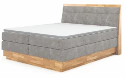 MONDO Boxspringbett grau