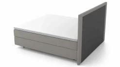 MONDO Boxspringbett grau