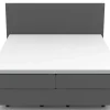 MONDO Boxspringbett grau