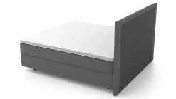 MONDO Boxspringbett grau
