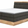 MONDO Boxspringbett grau