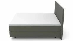 MONDO Boxspringbett graugrün
