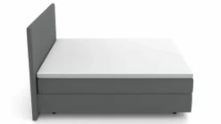 MONDO Boxspringbett grauschwarz