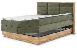 MONDO Boxspringbett grün