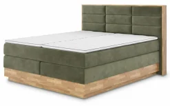 MONDO Boxspringbett grün