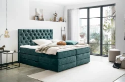 MONDO Boxspringbett grün