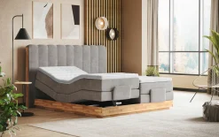 MONDO Boxspringbett m. Motor grau