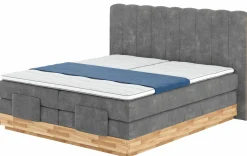 MONDO Boxspringbett m. Motor grau