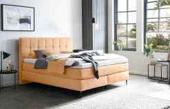 MONDO Boxspringbett orange