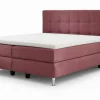 MONDO Boxspringbett rot