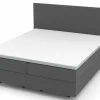 MONDO Boxspringbett schwarz