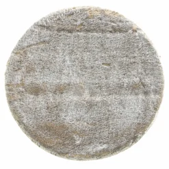 MONDO Fellimitat-Sitzkissen graubeige