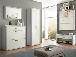 MONDO Garderobe silberfarben