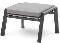 MONDO Gartenhocker grau